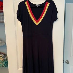 ModCloth cotton v dress large